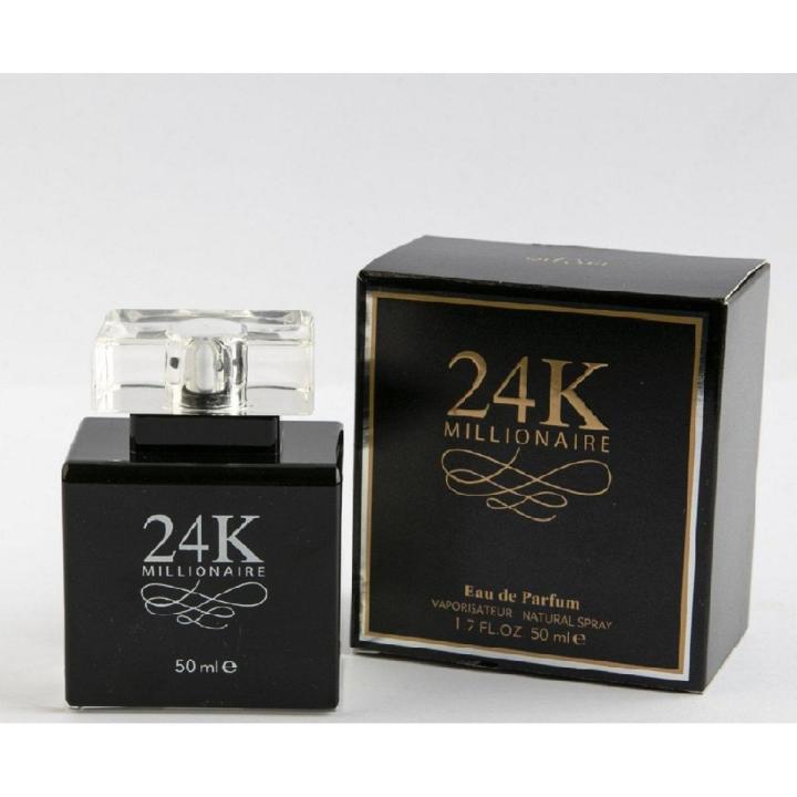 24K MILLIONAIRE BLACK 50 ML